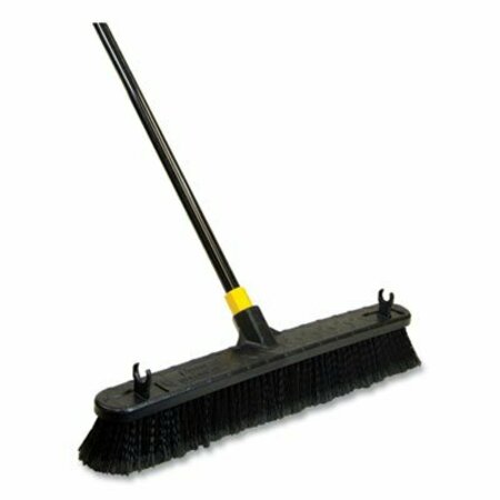 QUICKIE BROOM, PUSH, 24in, HORSE HAIR 520